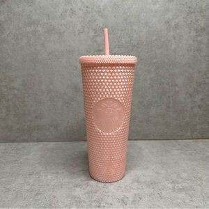 Starbucks Blush Studded Tumbler with Straw